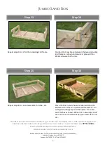 Preview for 5 page of Rutland County Jumbo Sand Box Assembly Instructions