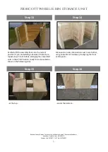 Preview for 5 page of Rutland County Morcott wheelie bin storage unit Assembly Instructions Manual