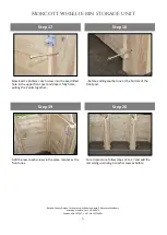 Preview for 6 page of Rutland County Morcott wheelie bin storage unit Assembly Instructions Manual