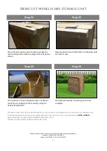 Preview for 7 page of Rutland County Morcott wheelie bin storage unit Assembly Instructions Manual