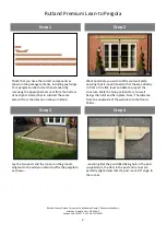 Preview for 2 page of Rutland County Premium Lean-to Pergola Assembly Instructions Manual