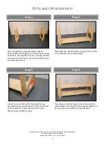 Preview for 2 page of Rutland County Rutland Workbench Assembly Instructions