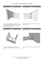 Предварительный просмотр 2 страницы Rutland County The Langham Minor Store Assembly Instructions