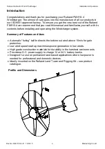 Preview for 4 page of Rutland FM910-4 Owner'S Manual