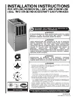 Ruud (-)GLL Series Installation Instructions Manual preview