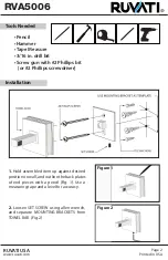 Preview for 2 page of RUVATI RVA5006 Quick Start Manual