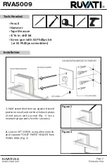 Preview for 2 page of RUVATI RVA5009 Quick Start Manual