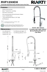 Предварительный просмотр 2 страницы RUVATI RVF1215ST Installation Instructions / Warranty