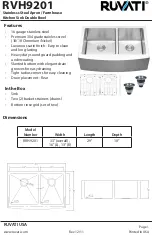 Предварительный просмотр 1 страницы RUVATI RVH9201 Quick Start Manual