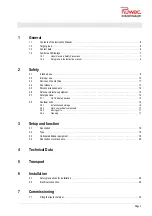 Preview for 3 page of Ruwac industriesauger NA 7-26 Instruction Manual