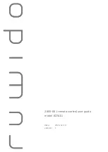 Preview for 1 page of Ruwido 827A01 User Manual