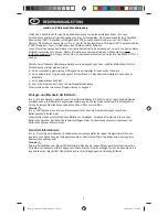 Preview for 3 page of Ruwido m_8 Operating Instructions Manual