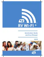 Preview for 1 page of RV Wifi RV Wi-Fi+ Installation Manual And User'S Manual