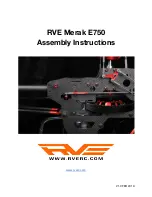 RVE Merak E750 Assembly Instructions Manual preview