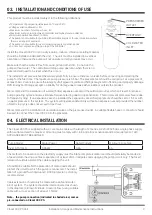 Preview for 3 page of RVR Solar Closet 300 PS Installation, Usage And Maintenance Instructions