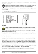 Preview for 3 page of RVR Solar EasyStove Installation, Usage And Maintenance Instructions