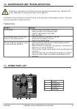 Preview for 13 page of RVR Solar EasyStove Installation, Usage And Maintenance Instructions