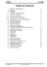 Preview for 5 page of RVR Solar PJ2000M User Manual