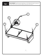 Preview for 3 page of RVS Portofino Sling OP-ACRSOF71T-PORIV-FENL Assembly Instructions Manual