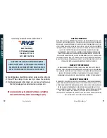 Предварительный просмотр 6 страницы RVS RVS-128 Instruction Manual