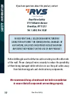 Предварительный просмотр 10 страницы RVS RVS-129 Instruction Manual