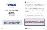 Предварительный просмотр 3 страницы RVS RVS-6137-DVR Instruction Manual