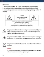 Предварительный просмотр 4 страницы RVS RVS-77555 Instruction Manual