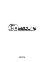 RVsecure Protector Zero Installation And Operating Manual preview