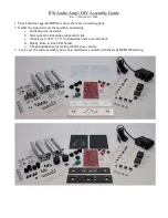 RW Audio Amp1 Assembly Manual preview