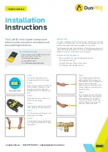 RWC DuoPEX Installation Instructions preview