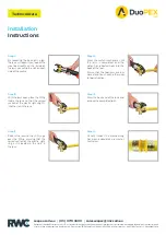 Предварительный просмотр 2 страницы RWC DuoPEX Installation Instructions