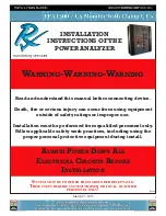 Preview for 1 page of Rx Monitoring Services EPA1500 Installation Manual