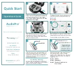 Preview for 1 page of RxHearing AudixPro Quick Start Operation Manual