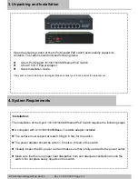 Preview for 3 page of RXTEC RX-PSE808G Quick Installation Manual