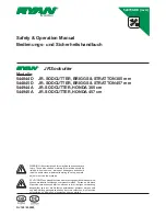 ryan 544844D JR. SODCUTTER Safety & Operation Manual предпросмотр