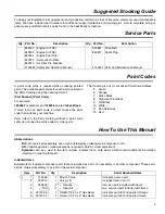 Preview for 3 page of ryan 544915 Parts & Maintenance Manual