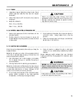 Preview for 19 page of ryan 544915 Parts & Maintenance Manual