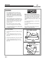 Предварительный просмотр 10 страницы ryan JR Sodcutter 544844D Service And Parts Manual