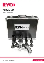 Preview for 1 page of RYCO CLEAN KIT Operation Manual