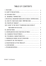 Preview for 2 page of Rycom THERMODOO RC004T Manual