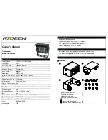 Preview for 1 page of Rydeen CM-R1000P Owner'S Manual