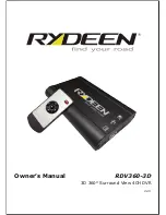 Preview for 2 page of Rydeen RDV360-3D Owner'S Manual