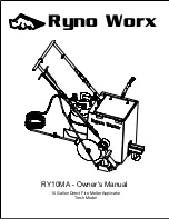 Preview for 1 page of RYNO WORX RY10MA Owner'S Manual