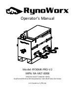 Preview for 1 page of RynoWorx RA-MLT-0008 Operator'S Manual