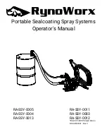 RynoWorx RA-SSY-0003 Operator'S Manual preview