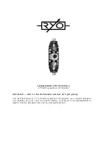 Preview for 1 page of RYO LjunggrenAudio Airtenuator Manual