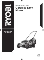 Предварительный просмотр 1 страницы Ryobi 0067145 Original Instructions Manual