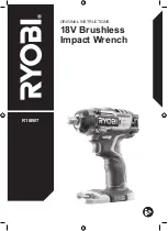 Предварительный просмотр 1 страницы Ryobi 0077674 Original Instructions Manual