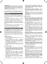 Preview for 2 page of Ryobi 0252040 Original Instructions Manual