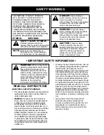 Preview for 3 page of Ryobi 105r, 132r, 137r Operator'S Manual